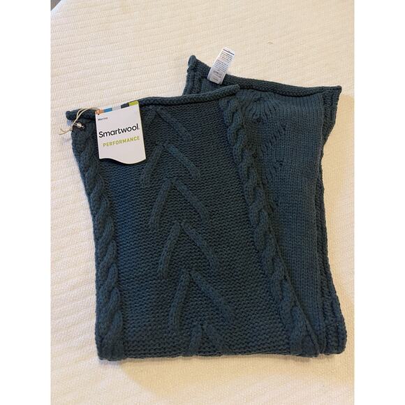Smartwool Marquette Chunky Cable Knit Merino Wool Scarf One Size NWT - Picture 1 of 3